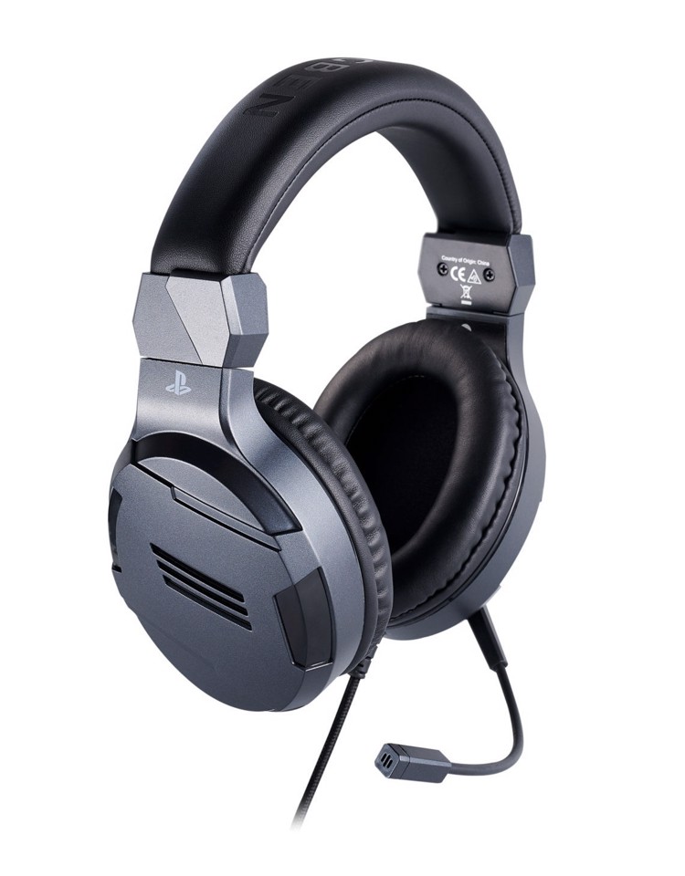 BIG BEN PS4OFHEADSETV3TITAN cuffia e auricolare Cablato A Padiglione Gaming Titanio