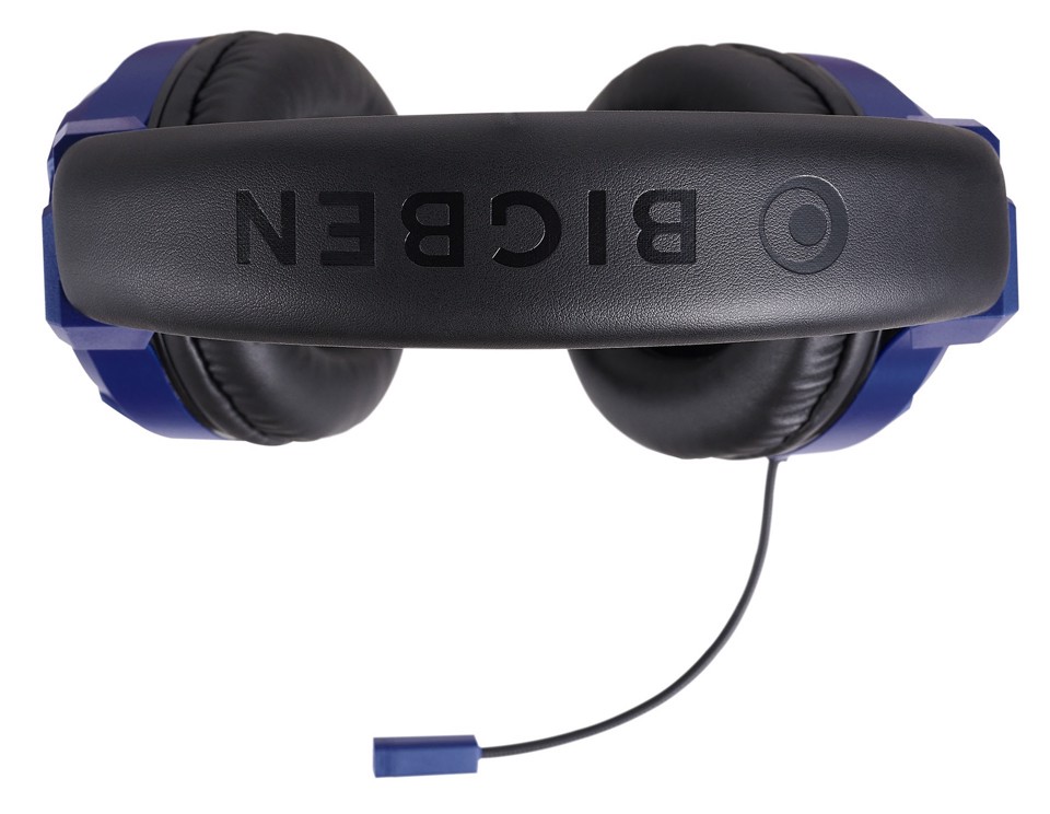 Bigben Interactive PS4OFHEADSETV3G Auricolare Cablato A Padiglione Gaming Blu