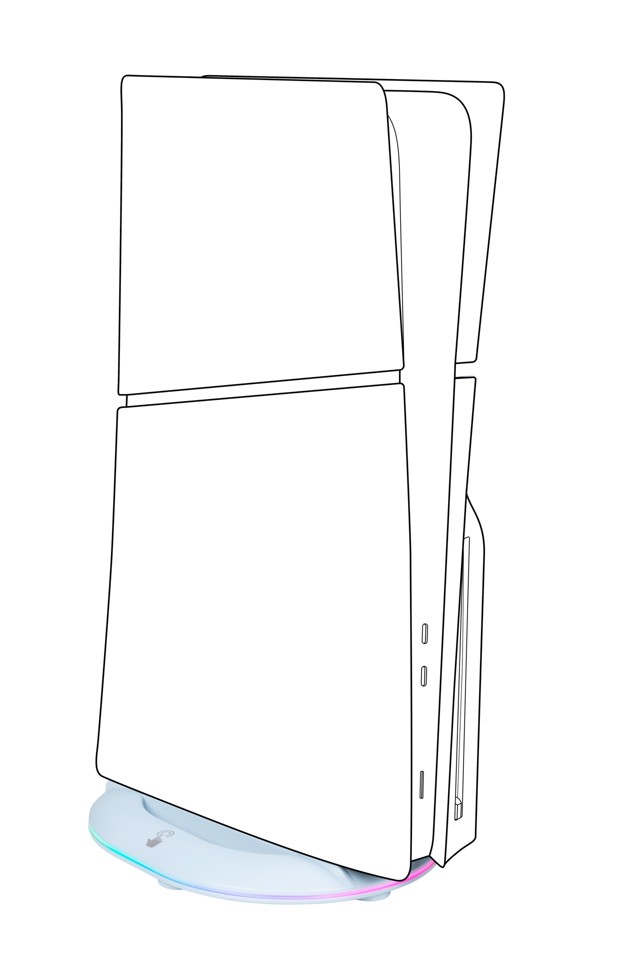 Bigben Interactive PS5SVERTSTAND parte e accessorio per console da gioco Stand