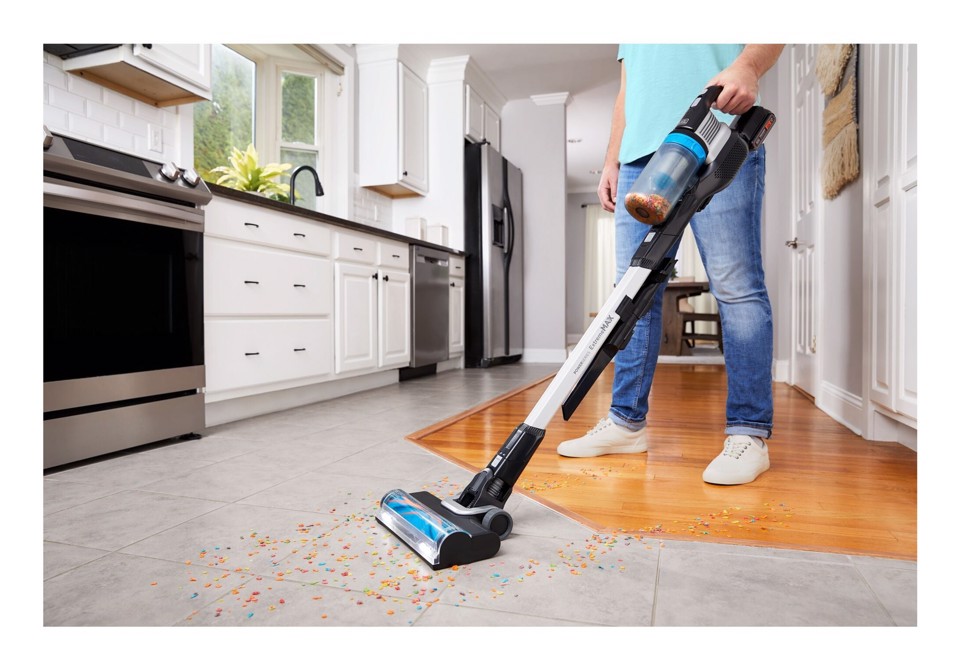 Black & Decker BHFEB520D1 scopa elettrica Aspirapolvere a bastone 2 in 1 Batteria Secco Senza sacchetto Nero, Trasparente, Bianco 2 Ah