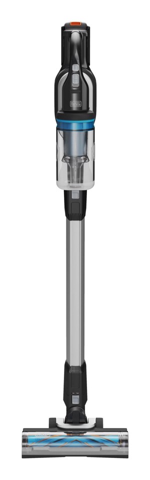 Black & Decker BHFEB520D1 scopa elettrica Aspirapolvere a bastone 2 in 1 Batteria Secco Senza sacchetto Nero, Trasparente, Bianco 2 Ah