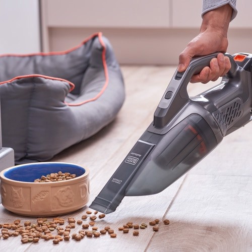 Black & Decker Dustbuster aspirapolvere senza filo Nero, Grigio, Arancione Senza sacchetto