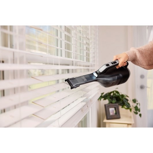 Black & Decker DVD320J-QW aspirapolvere senza filo Nero Senza sacchetto