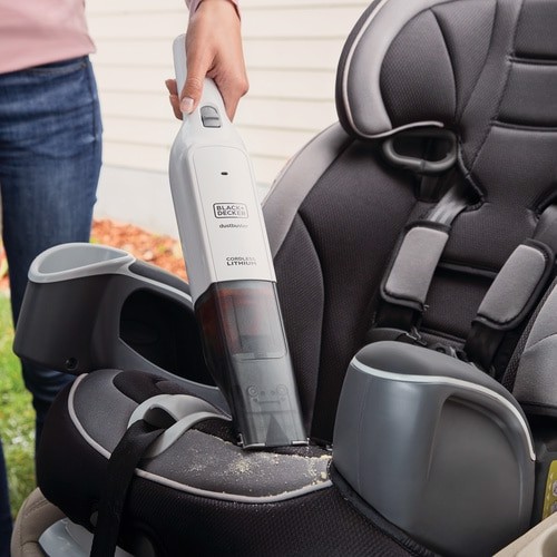 Black & Decker HLVC315B11 aspirapolvere senza filo Bianco Senza sacchetto