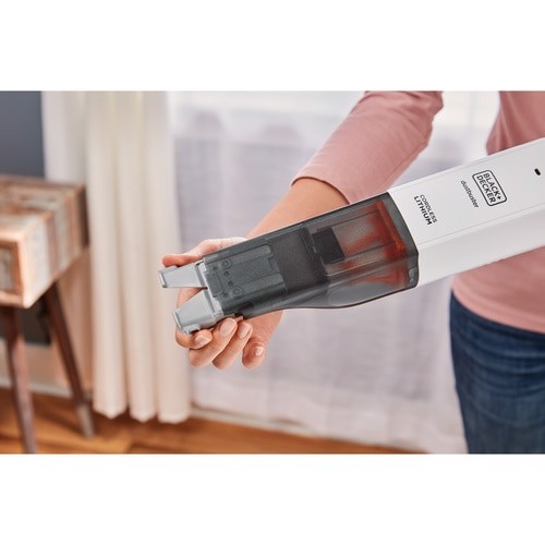 Black & Decker HLVC315B11 aspirapolvere senza filo Bianco Senza sacchetto