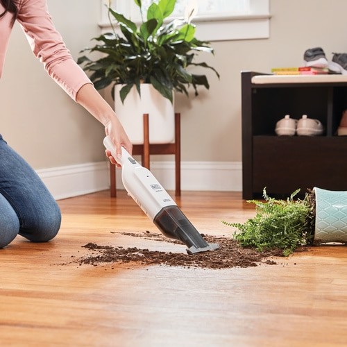 Black & Decker HLVC315B11 aspirapolvere senza filo Bianco Senza sacchetto