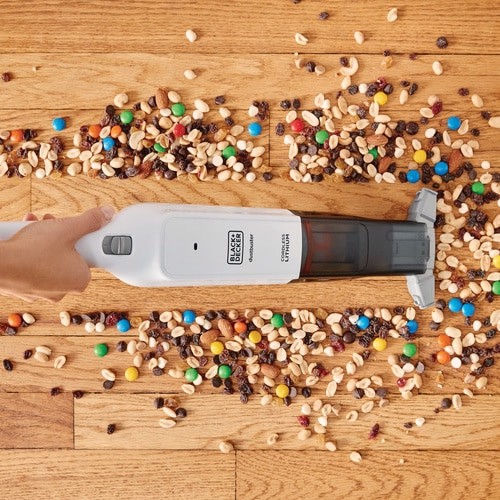 Black & Decker HLVC315B11 aspirapolvere senza filo Bianco Senza sacchetto