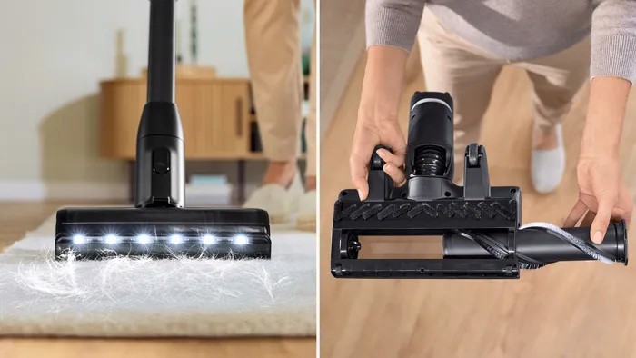 Bosch BCS1041PET Scopa elettrica, Unlimited 10 ProAnimal, Rosso