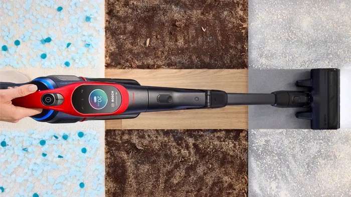 Bosch BCS1041PET Scopa elettrica, Unlimited 10 ProAnimal, Rosso