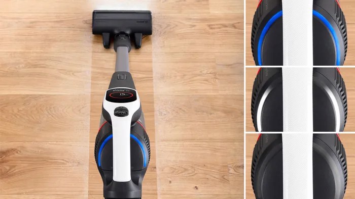 Bosch BCS931WBA Aspirapolvere ricaricabile, Unlimited 9, Bianco