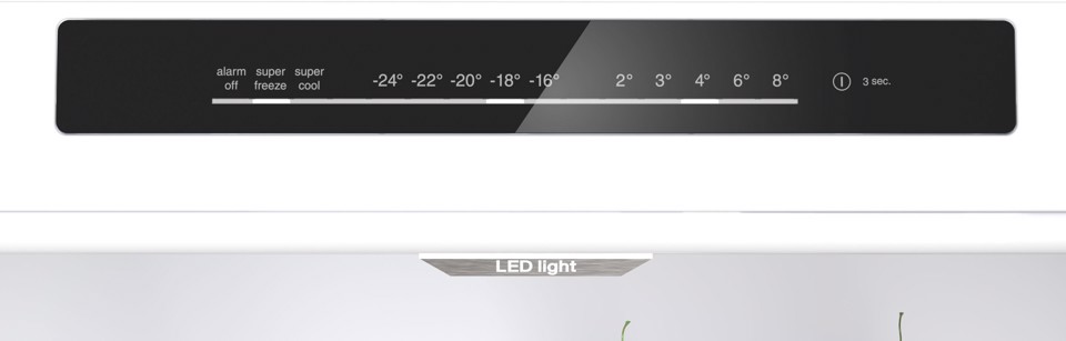 Bosch KGN492LCF Serie 4 Frigorifero Combinato da libera installazione 203 x 70 cm Metal look Classe C