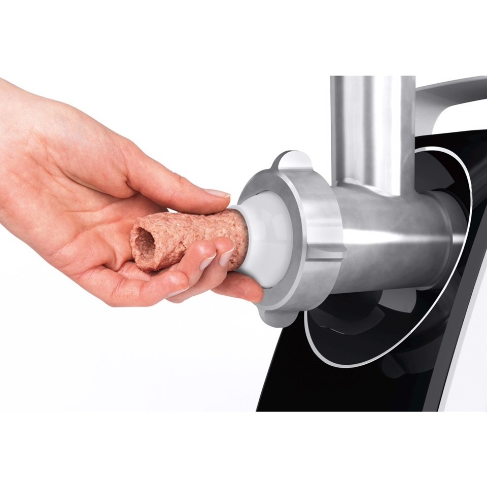 Bosch MFW3850B tritacarne 500 W Nero, Bianco