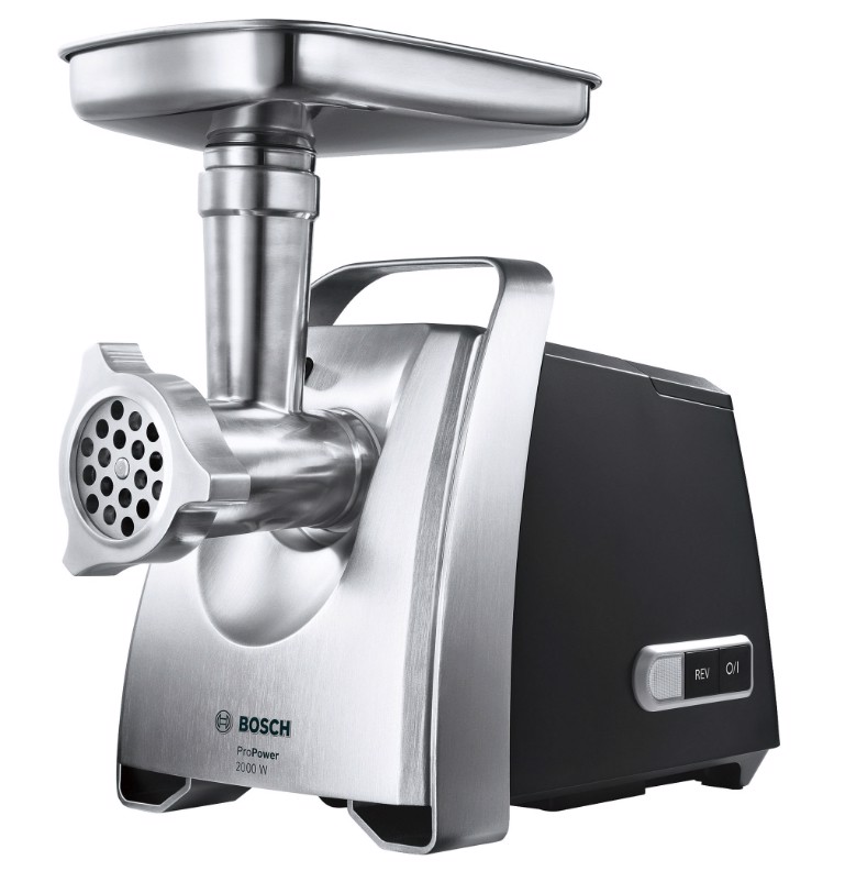 Bosch MFW68660 Tritacarne ProPower 2200 W Nero, Inox spazzolato