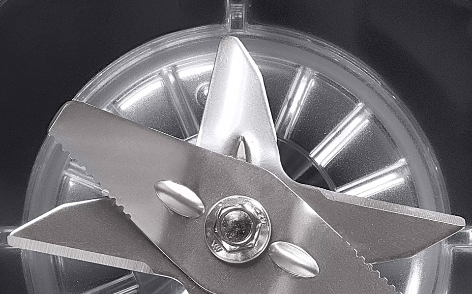 Bosch MMBH4P3B frullatore 2 L Frullatore da tavolo 1600 W Nero, Argento, Trasparente