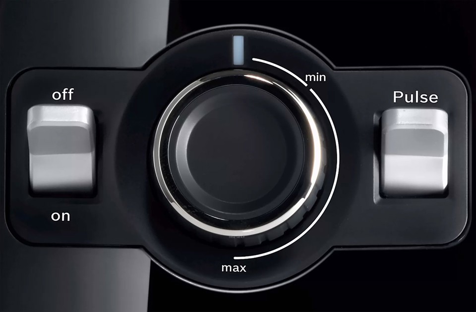 Bosch MMBH4P3B frullatore 2 L Frullatore da tavolo 1600 W Nero, Argento, Trasparente