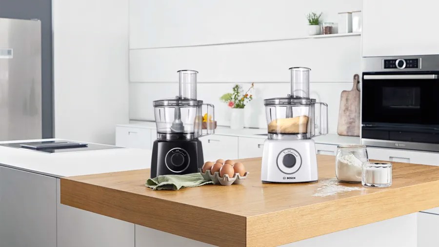 Bosch MultiTalent 3 robot da cucina 800 W 2,3 L Nero, Trasparente