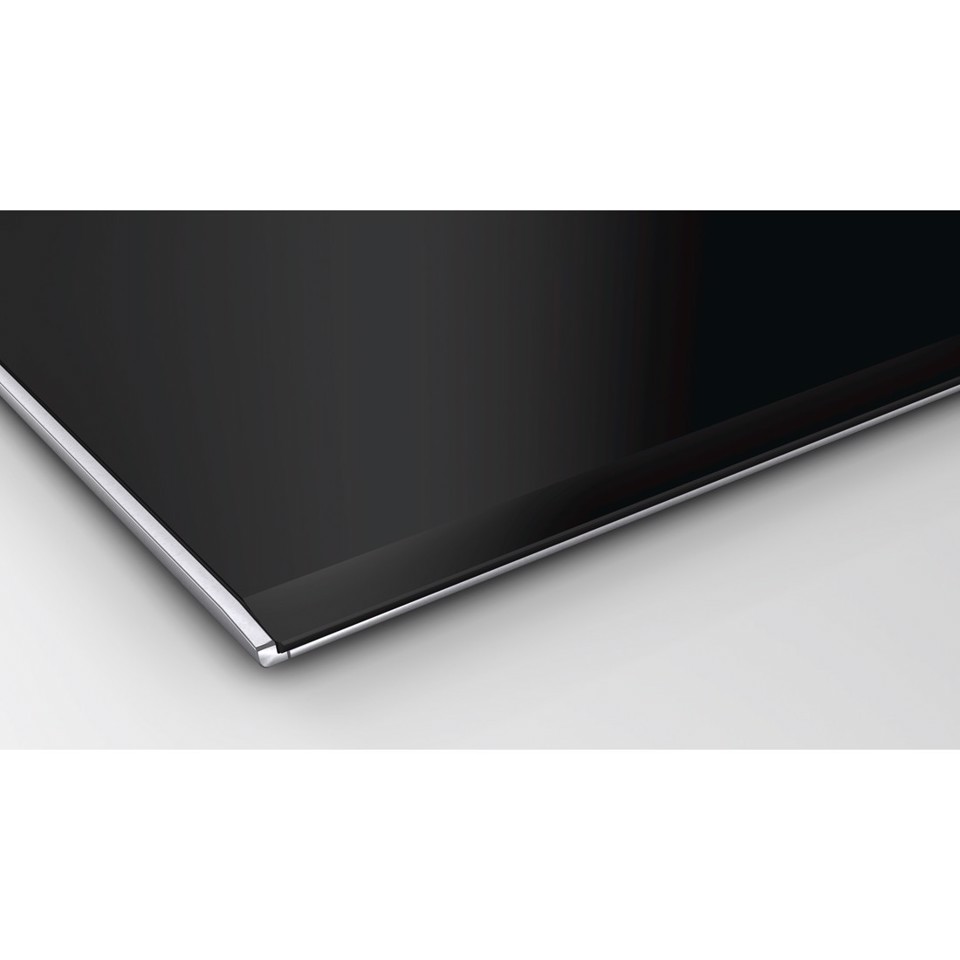 Bosch PIB375FB1E piano cottura Nero, Acciaio inox Da incasso Piano cottura a induzione 2 Fornello(i)