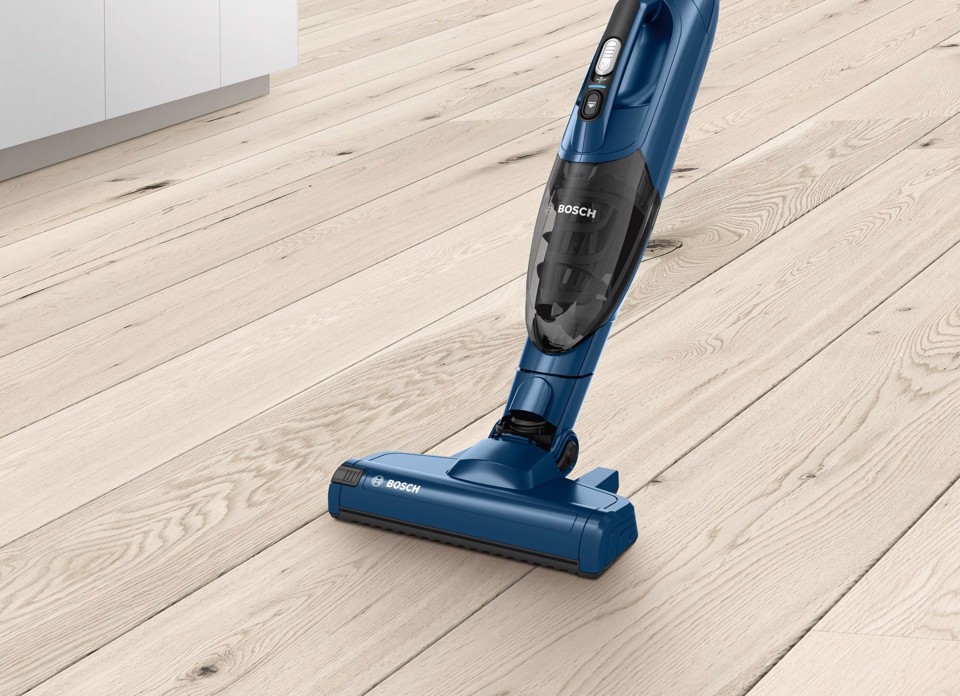 Bosch Serie 2 BBHF216 aspirapolvere senza filo Blu Senza sacchetto
