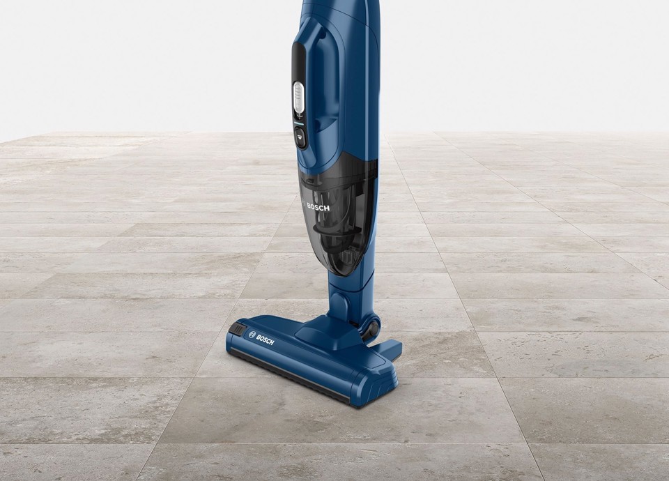Bosch Serie 2 BBHF216 aspirapolvere senza filo Blu Senza sacchetto