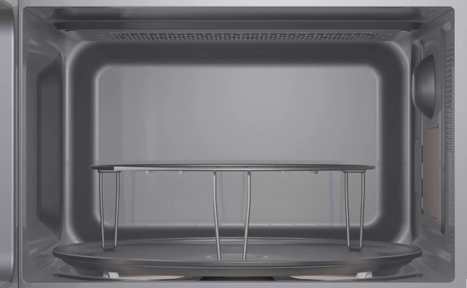 Bosch Serie 2 BEL623MS3 forno a microonde Da incasso Microonde con grill 20 L 800 W Acciaio inossidabile