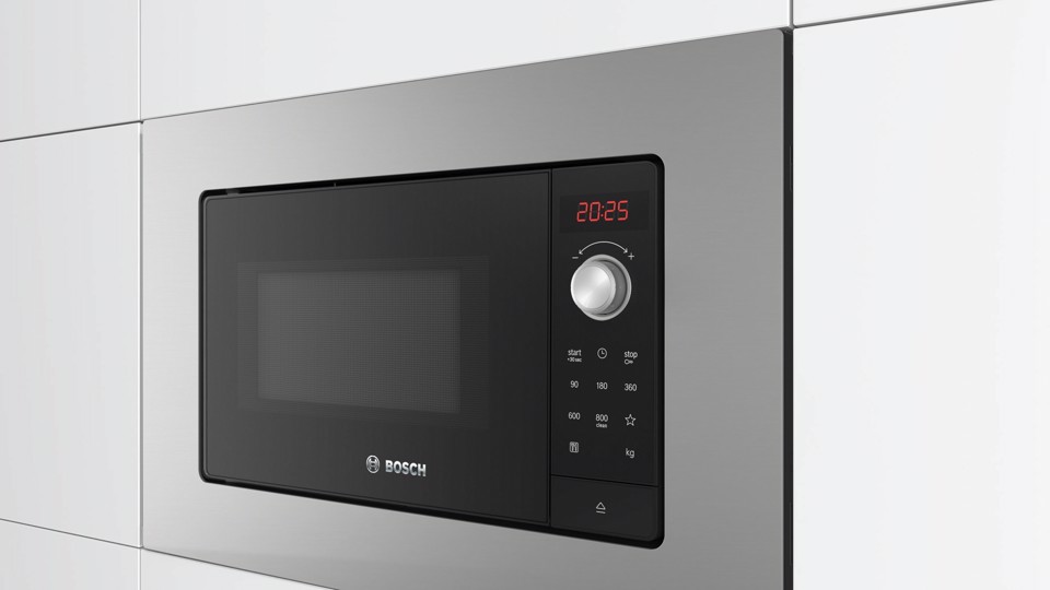 Bosch Serie 2 BEL623MS3 Microonde da incasso con grill 38cm Acciaio inox