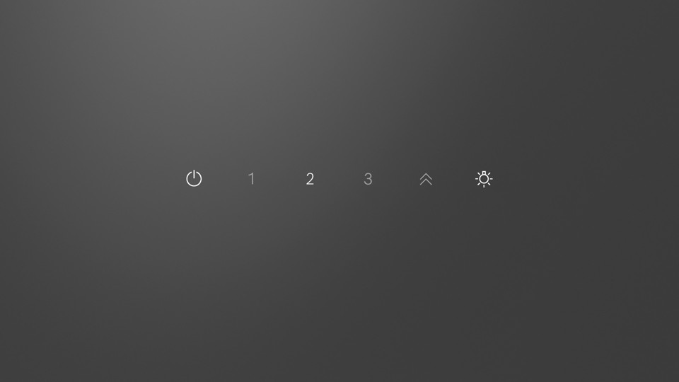 Bosch Serie 2 DWK65DK60 cappa aspirante Cappa aspirante a parete Nero 430 m³/h A