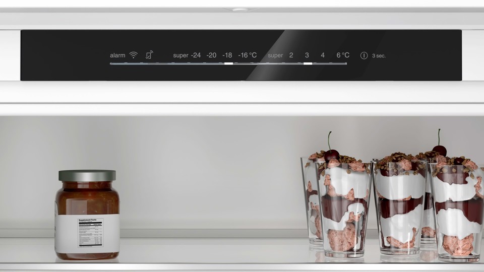 Bosch Serie 2 KBN965SE0 frigorifero con congelatore Da incasso larghezza 70 cm, 383 L E Bianco