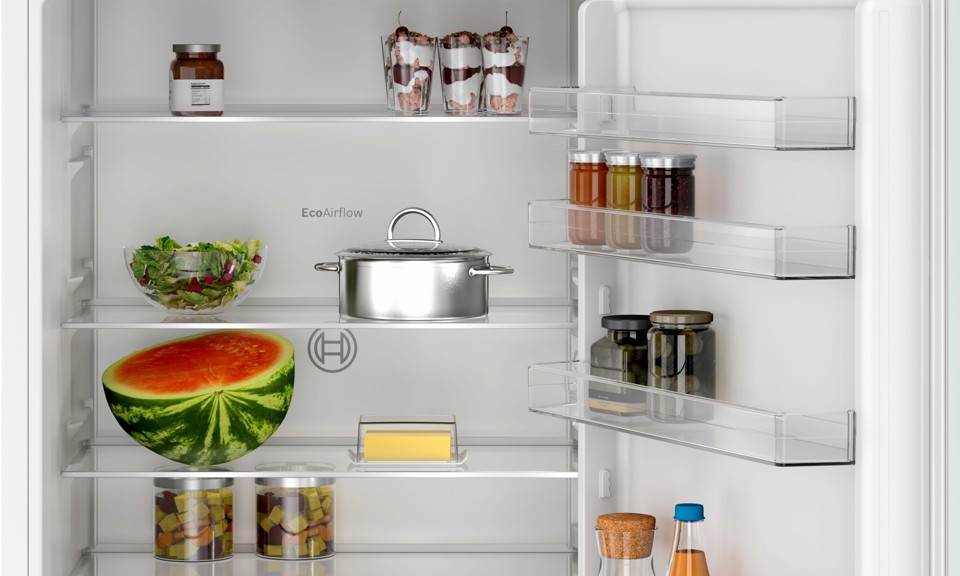 Bosch Serie 2 KBN965SE0 frigorifero con congelatore Da incasso larghezza 70 cm, 383 L E Bianco