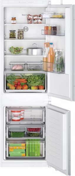 Bosch Serie 2 KIN86NSE0 Frigorifero Combinato da incasso 177,2 x 54,1 cm Classe E