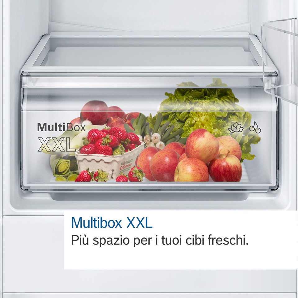 Bosch Serie 2 KIN86NSE0 Frigorifero Combinato da incasso 177,2 x 54,1 cm Classe E
