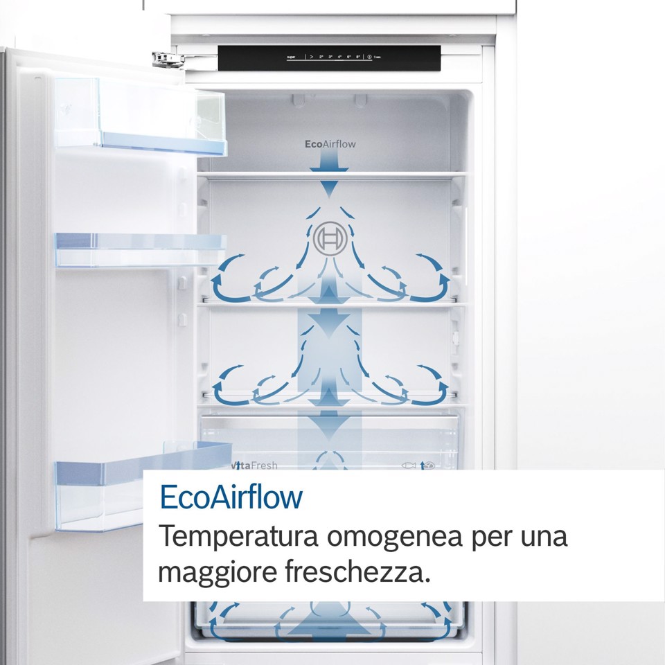 Bosch Serie 2 KIV865SE0 Frigorifero Combinato da incasso 177,2 x 54,1 cm Classe E
