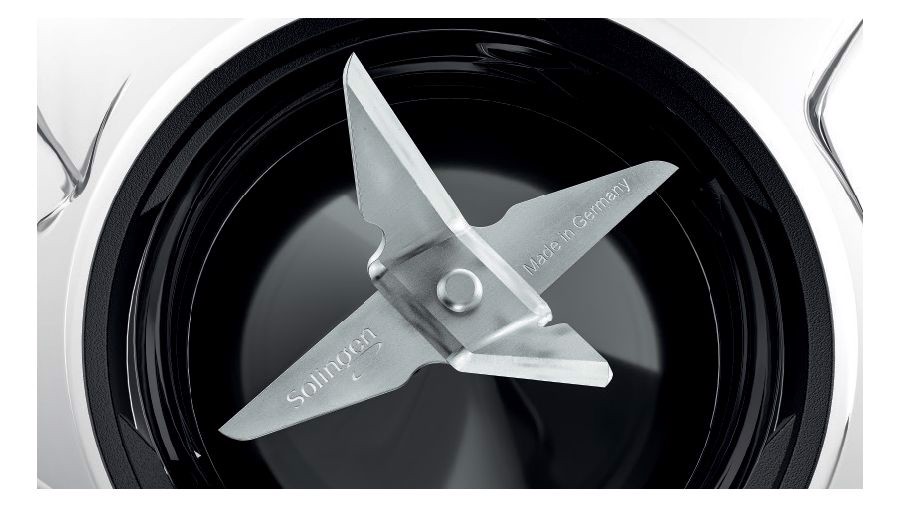 Bosch Serie 2 MMB2111M frullatore 0,6 L Frullatore per sportivi 450 W Nero, Acciaio inossidabile