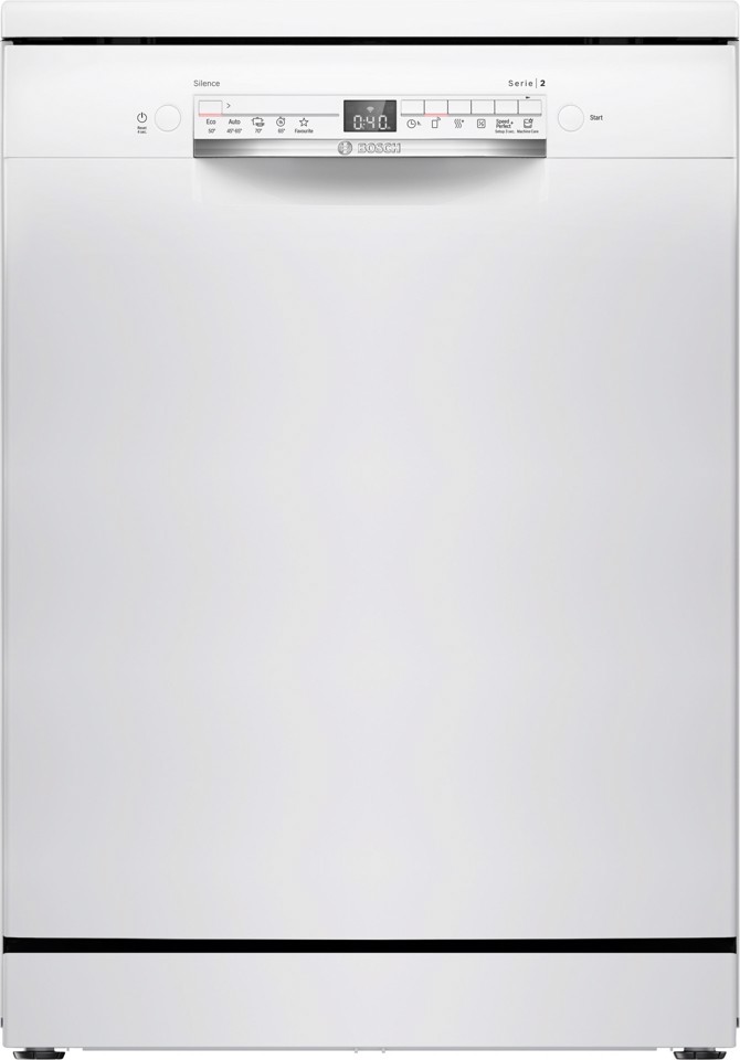 Bosch Serie 2 SMS2HTW02E Lavastoviglie da libera installazione 13 coperti Bianco Classe D