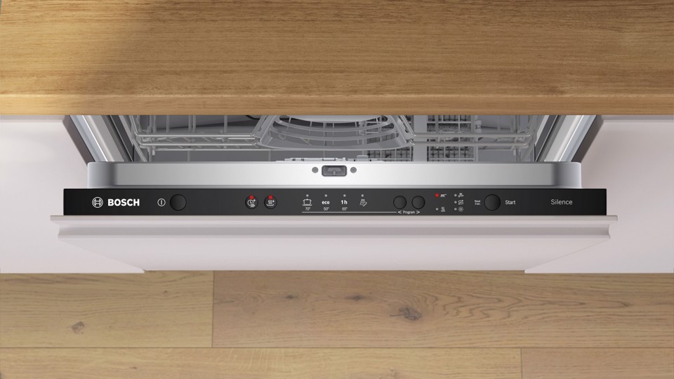 Bosch Serie 2 SMV24AX04E Lavastoviglie da incasso a scomparsa totale 12 coperti Classe E