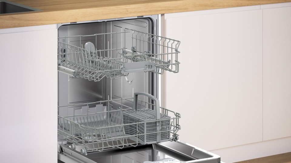 Bosch Serie 2 SMV24AX04E Lavastoviglie da incasso a scomparsa totale 12 coperti Classe E