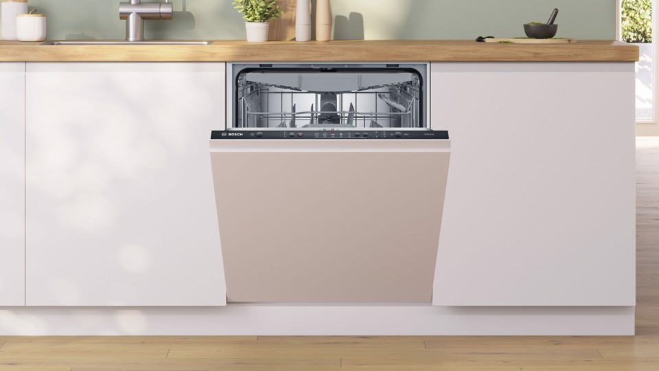 Bosch Serie 2 SMV25EX02E Lavastoviglie da incasso a scomparsa totale 13 coperti Classe E