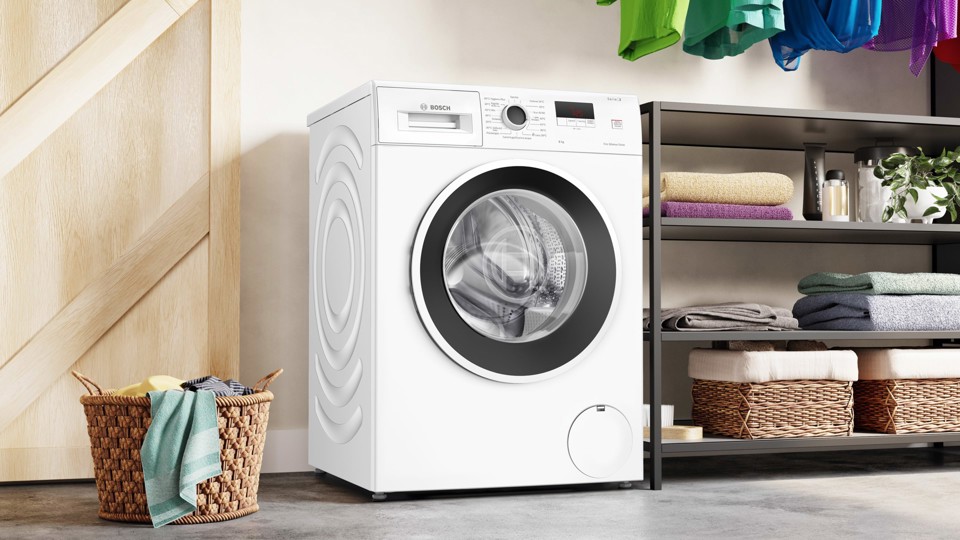 Bosch Serie 2 WGE03200IT Lavatrice a carica frontale 8kg 1200g/min Bianco Classe A