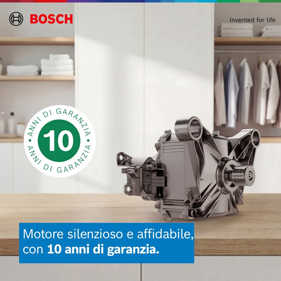 Bosch Serie 2 WGE03200IT Lavatrice a carica frontale 8kg 1200g/min Bianco Classe A