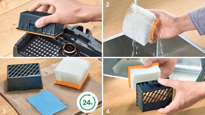 Bosch Serie 4 Aspirapolvere con sacco ProHygienic Bianco BGB41HYG1H