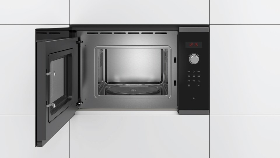 Bosch Serie 4 BFL523MS0 Microonde da incasso 38cm Nero