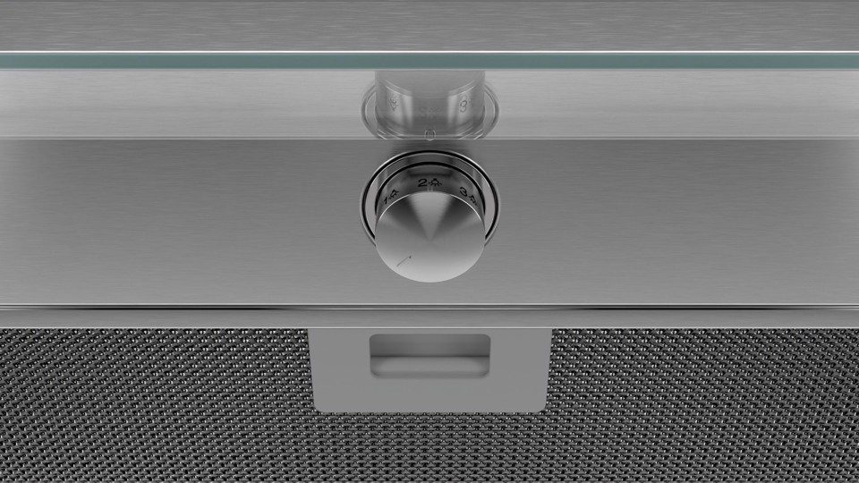 Bosch Serie 4 DBB66AF50 cappa aspirante Integrato Acciaio inox 620 m³/h