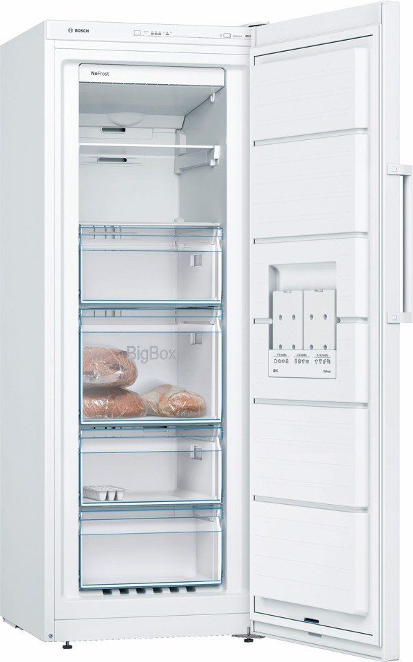 Bosch Serie 4 GSN29VWEP Serie 6 Congelatore Verticale da libera installazione 161 x 60 cm Bianco Classe E