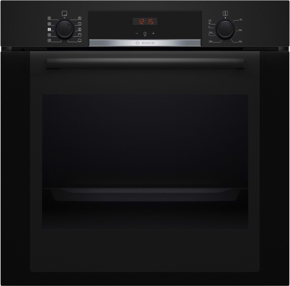 Bosch Serie 4 HQA334EB3 Forno con vapore da incasso 60 x 60 cm Nero Classe A+