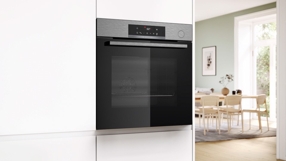 Bosch Serie 4 HRG532BS3 Forno con impulsi di vapore Air Fry Acciao inox Classe A+