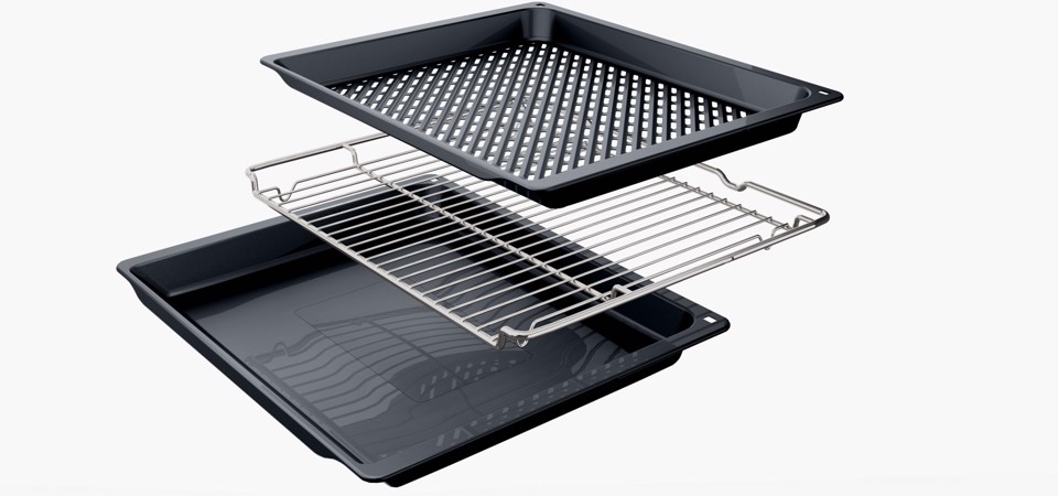 Bosch Serie 4 HRG532BS3 Forno con impulsi di vapore Air Fry Acciao inox Classe A+