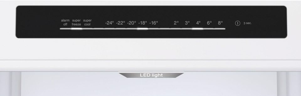 Bosch Serie 4 KGN392I1F Frigorifero Combinato da libera installazione 203 X 60 cm Acciaio anti-impronta Classe A-10%