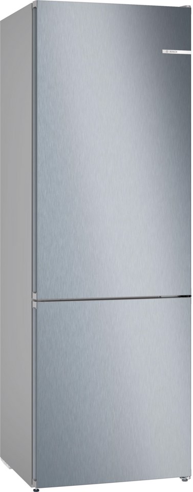 Bosch Serie 4 KGN492LDF Frigorifero Combinato da libera installazione 203 x 70 cm Metal look Classe D