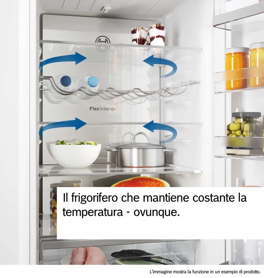 Bosch Serie 4 KGN49OCAF Frigorifero Combinato da libera installazione 203 x 70 cm Acciaio antracite Classe A