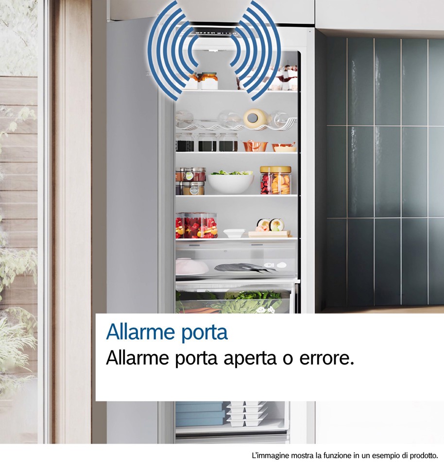 Bosch Serie 4 KGN49OCAF Frigorifero Combinato da libera installazione 203 x 70 cm Acciaio antracite Classe A