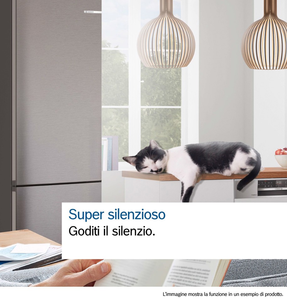 Bosch Serie 4 KGN49OCAF Frigorifero Combinato da libera installazione 203 x 70 cm Acciaio antracite Classe A